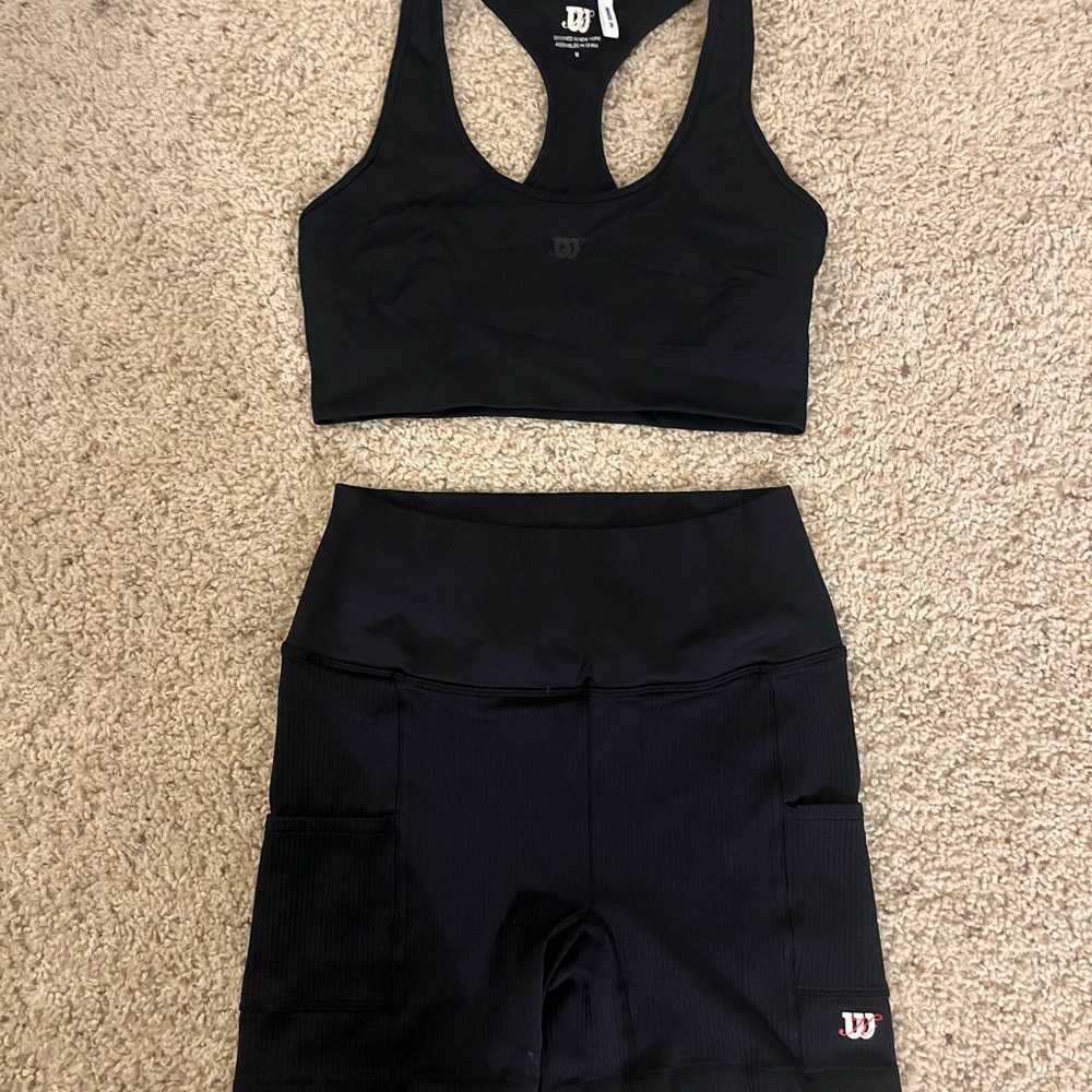 KithxWilson Black Athletic Apparel